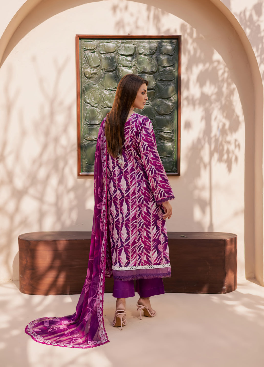 Savoy by Rashid Textiles Unstitched Embroidered Lawn 3 Piece Suit RT26ULS 3736 - Casual Collection
