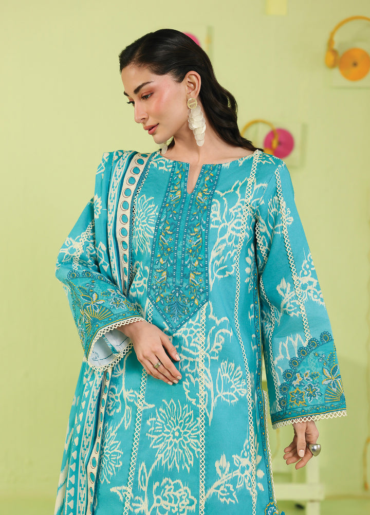 Anaya by Mahnur Unstitched Embroidered Lawn 3 Piece Suit MN26UALV AN2-07 - Festive Collection