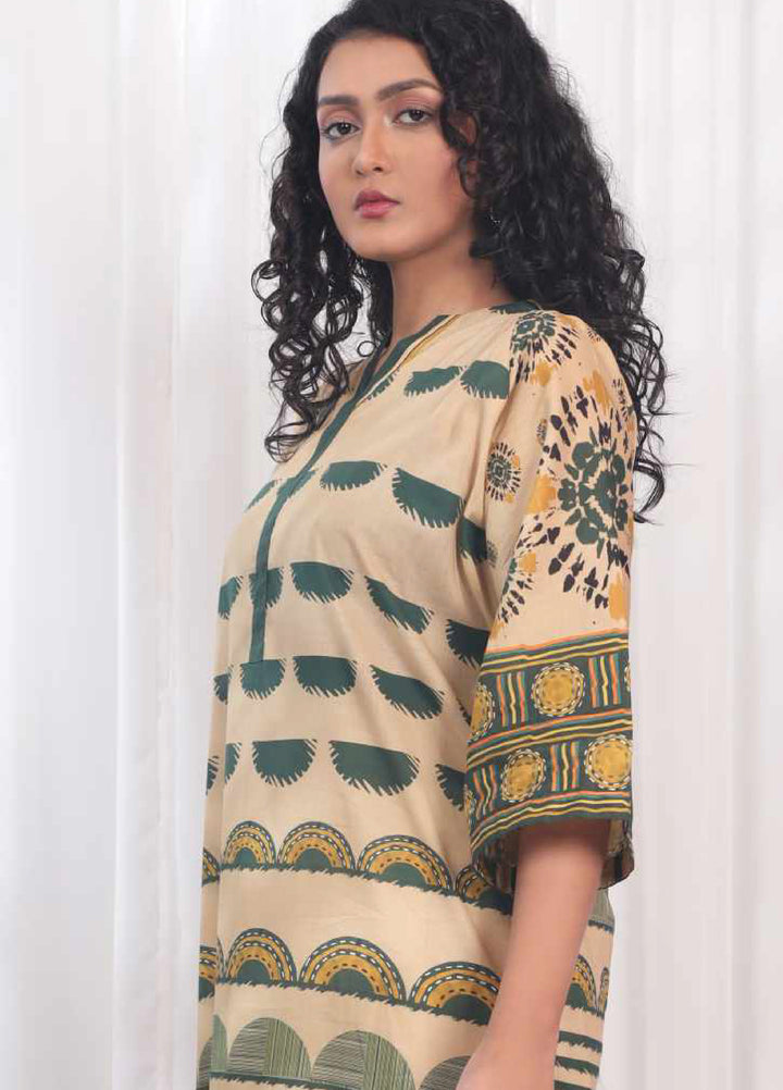 Kamyab Kurti by Rashid Textiles Unstitched Printed Lawn 1 Piece Suit RT26ULK 8754 - Casual Collection