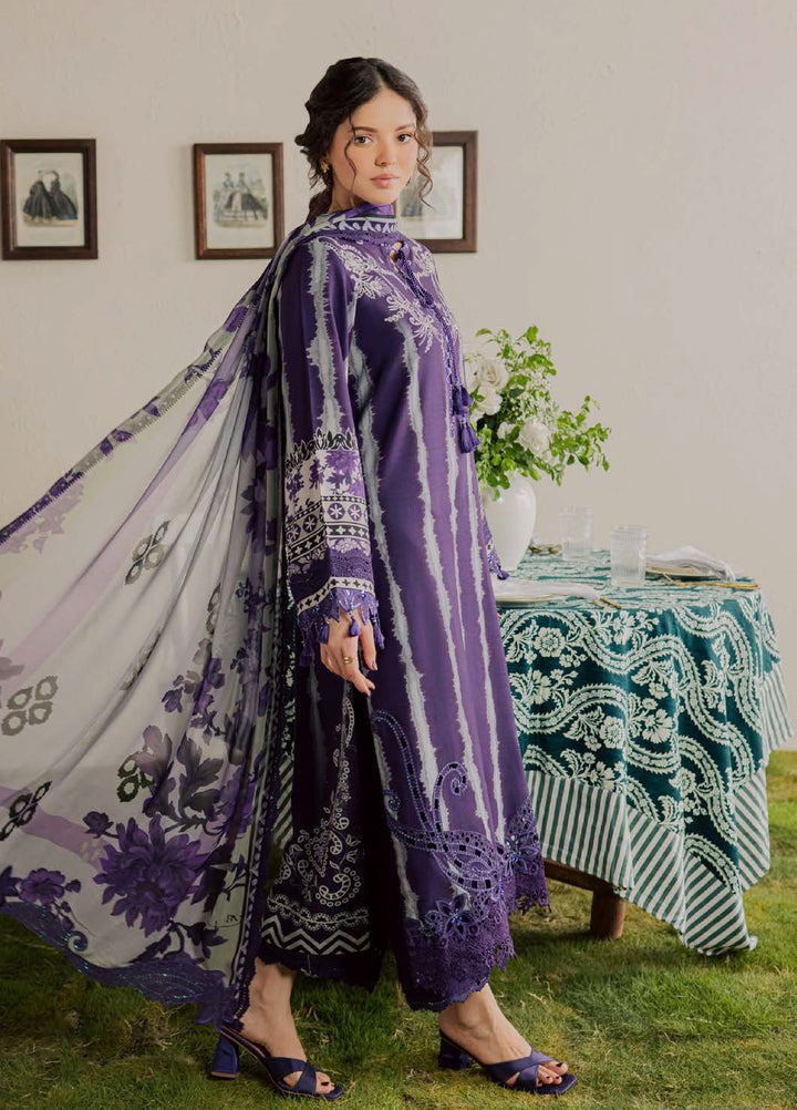 Gardenia by Nureh Unstitched Embroidered Viscose Slub 3 Piece Suit NU26UGV NSG-225 - Casual Collection