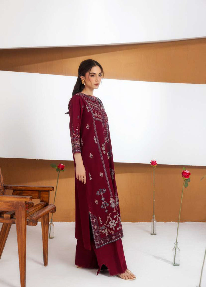 Intermix Zync by Florent Unstitched Embroidered Viscose 3 Piece Suit FL26UIZ FZ-7A - Casual Collection