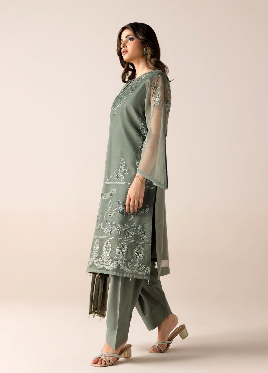 Aura by Zebtan RTW Embroidered Lawn 3 Piece Suit ZB26UAL A-04 - Festive Collection