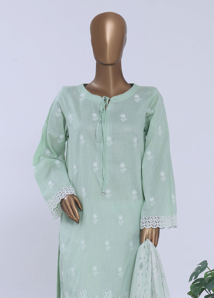 HZ Textiles RTW Embroidered Cross Hatch 3 Piece Suit HZ26PCL Sbe-3P-084 - Casual Collection