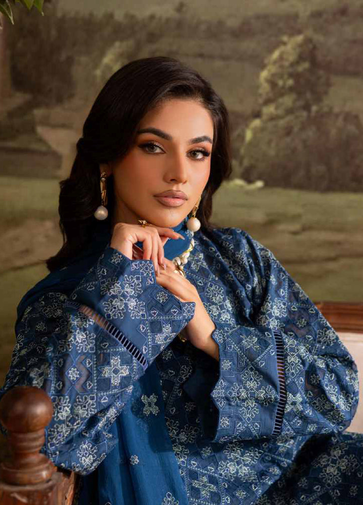 The Artisan's by Rashid Textiles Unstitched Embroidered Viscose 3 Piece Suit RT26UAV 4404 - Casual Collection