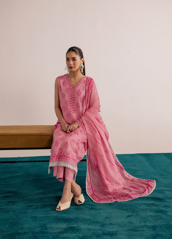 Print Diary by Rashid Textiles Unstitched Printed Lawn 3 Piece Suit RT26UPG 3776 - Casual Collection