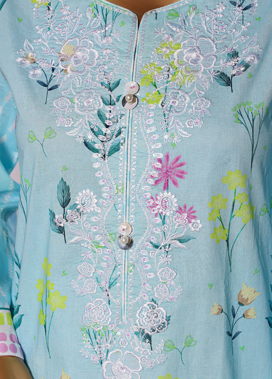 Daily Wear by HZ Textiles RTW Embroidered Lawn 3 Piece Suit HZ26PDW CPE-3P-050 - Casual Collection