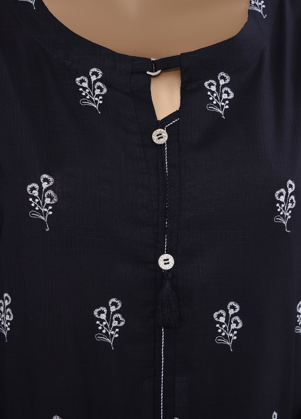 HZ Textiles RTW Embroidered Cross Hatch 3 Piece Suit HZ26PCL Sbe-3P-079 - Casual Collection