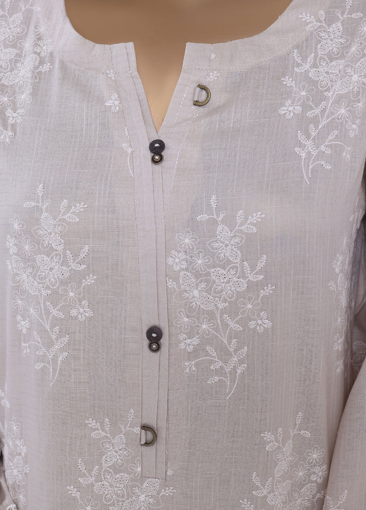 HZ Textiles RTW Embroidered Cross Hatch 3 Piece Suit HZ26PCL Sbe-3P-085 - Casual Collection