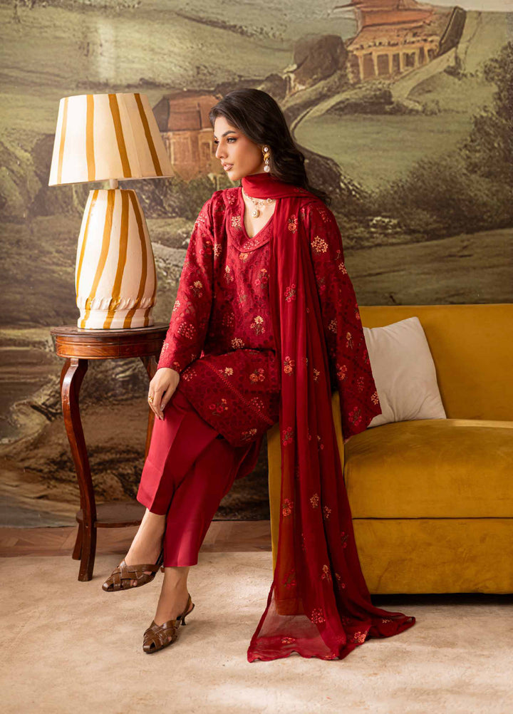 The Artisan's by Rashid Textiles Unstitched Embroidered Viscose 3 Piece Suit RT26UAV 4405 - Casual Collection