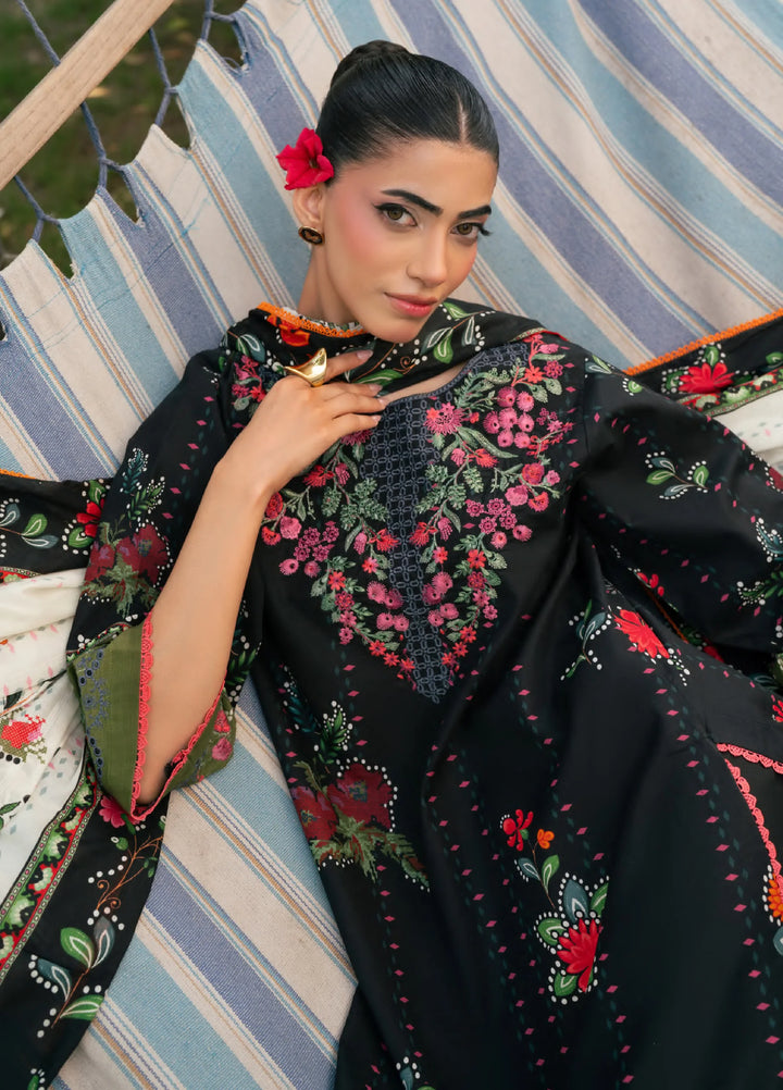 Orissa by Rashid Textiles Unstitched Embroidered Lawn 3 Piece Suit RT26ULO 3758 - Casual Collection