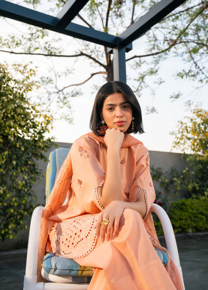 Ekiya by Rashid Textiles Unstitched Embroidered Lawn 3 Piece Suit RT26ULE 3766 - Casual Collection