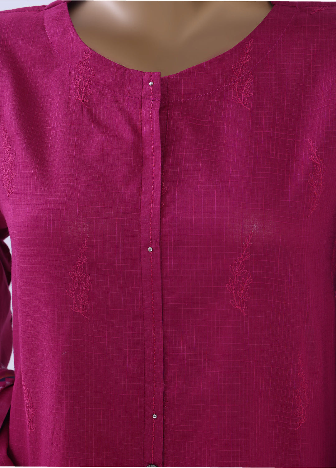 HZ Textiles RTW Embroidered Cross Hatch 3 Piece Suit HZ26PCL Sbe-3P-080 - Casual Collection