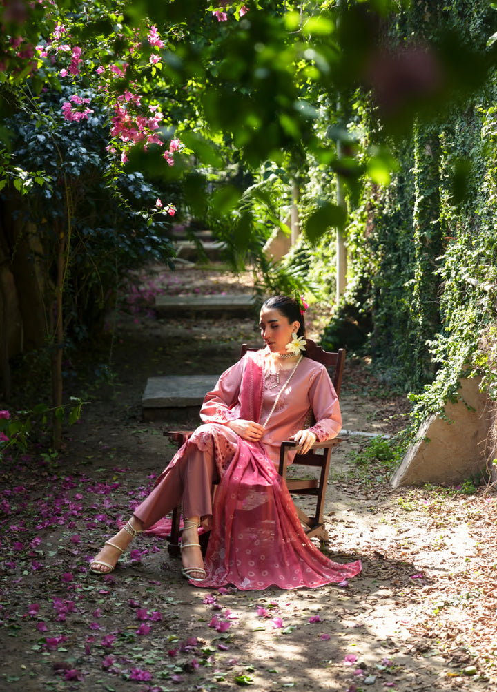 Golden Enara by Rashid Textiles Unstitched Embroidered Lawn 3 Piece Suit RT26ULG 3708 - Casual Collection
