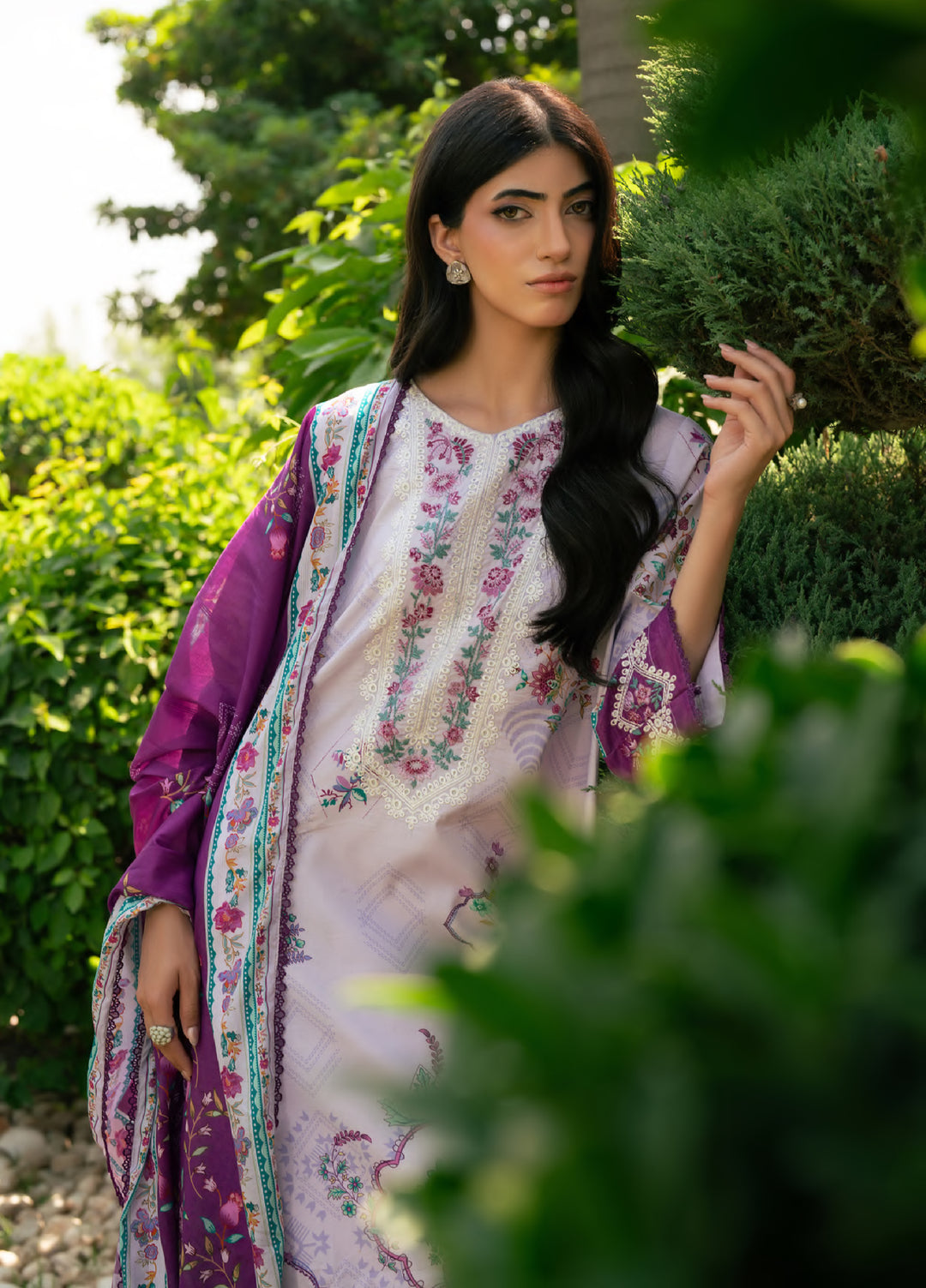 Orissa by Rashid Textiles Unstitched Embroidered Lawn 3 Piece Suit RT26ULO 3753 - Casual Collection