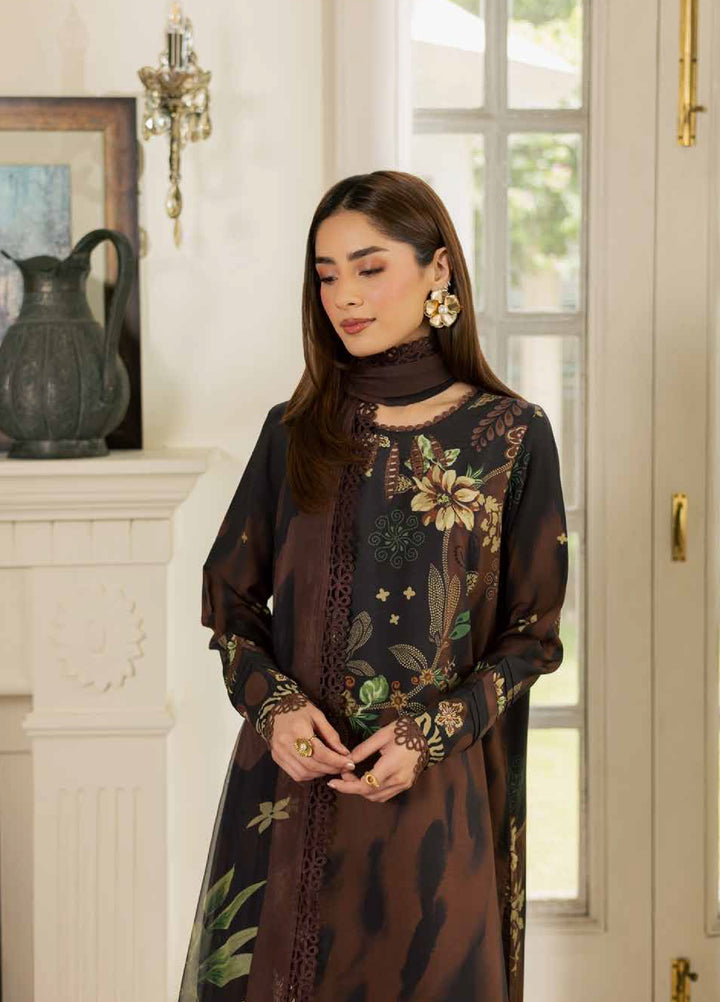Signature Prints by Nureh Unstitched Printed Viscose Slub 3 Piece Suit NU26UVS SP-214 - Winter Collection