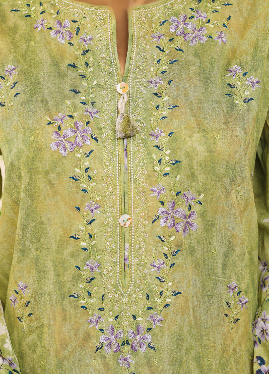 HZ Textiles RTW Printed Lawn 3 Piece Suit HZ26PPL LPE-3P-064 - Casual Collection