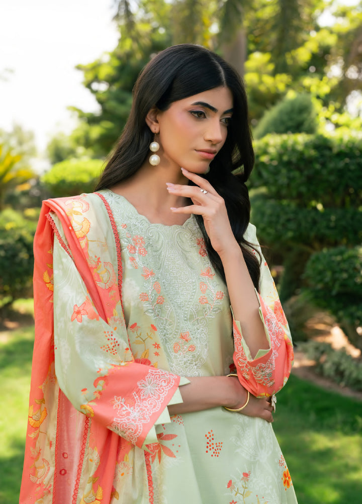 Orissa by Rashid Textiles Unstitched Embroidered Lawn 3 Piece Suit RT26ULO 3754 - Casual Collection