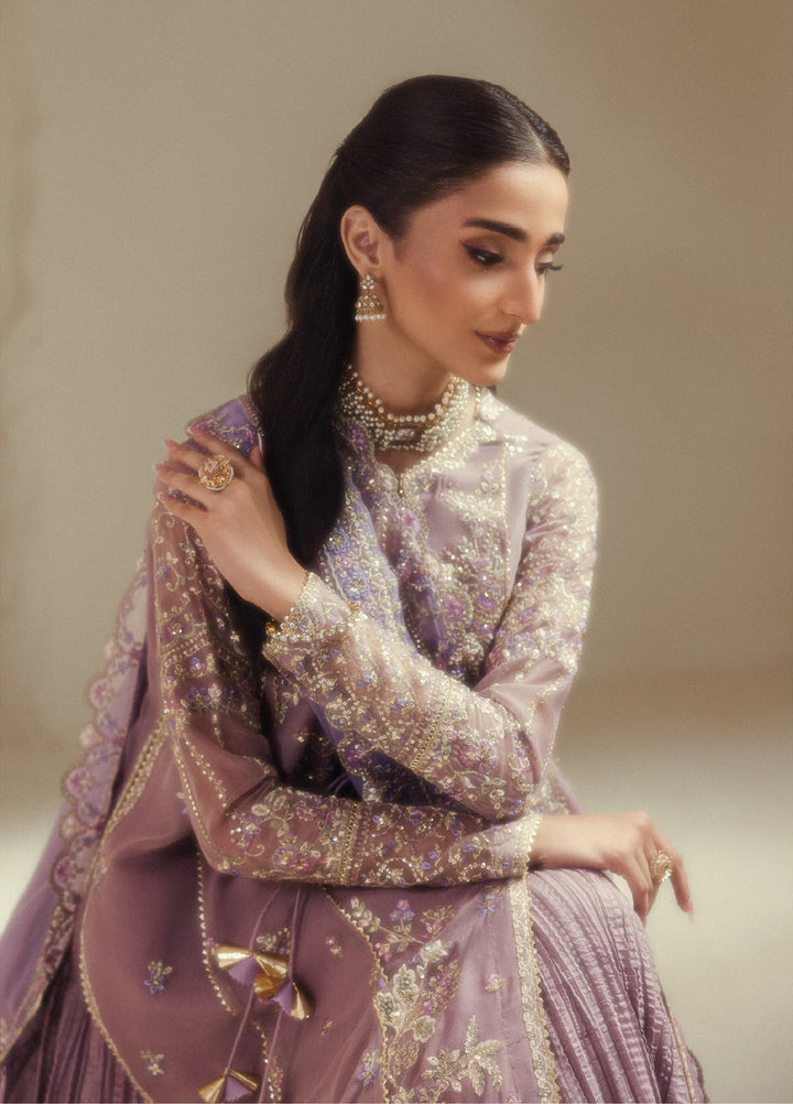 Aik Shaam by AIK Atelier Unstitched Embroidered Chiffon 3 Piece Suit AIK26UAS C2602 - Wedding Collection
