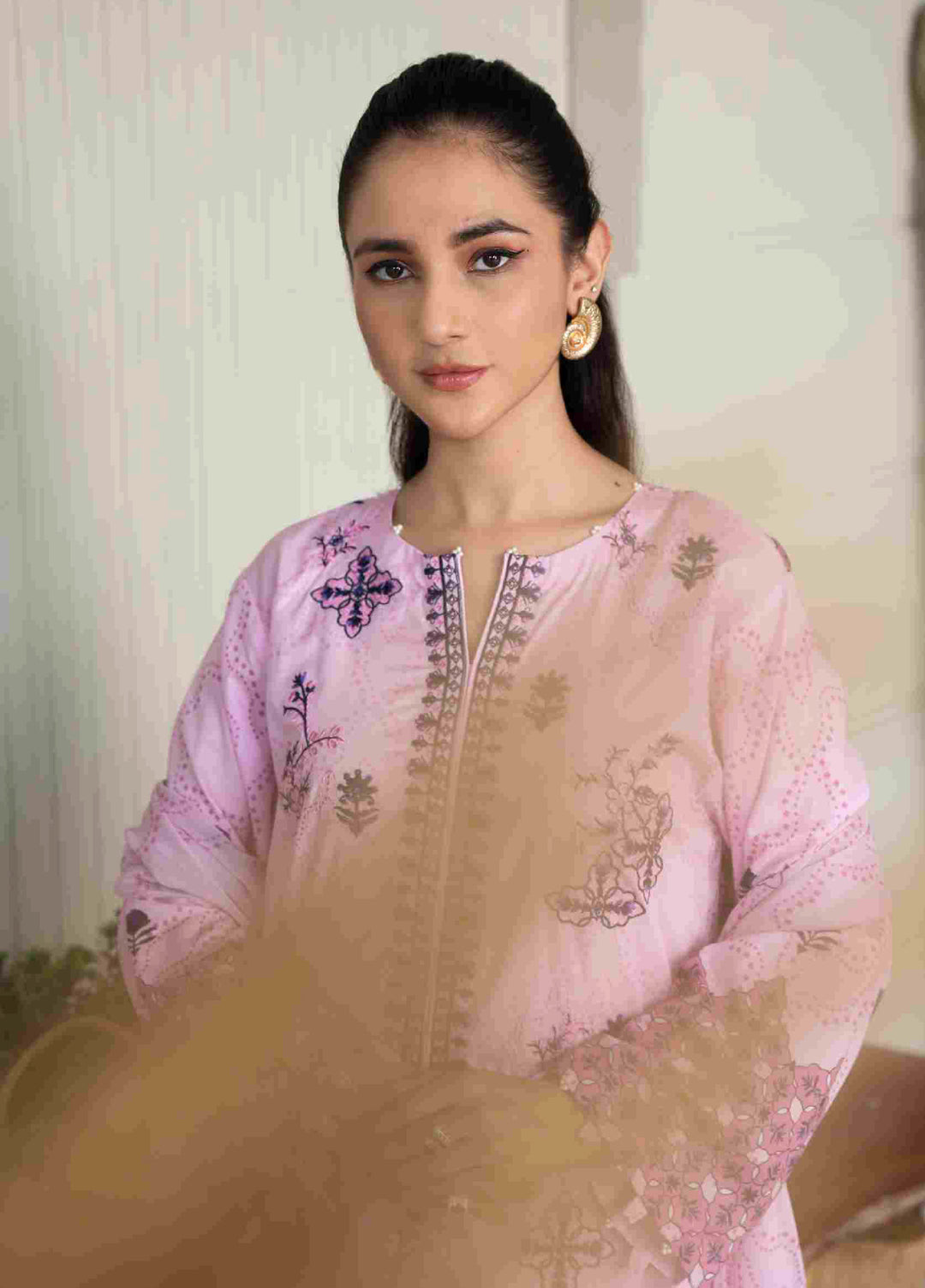 Kotor by Rashid Textiles Unstitched Embroidered Lawn 3 Piece Suit RT26ULK 9131 - Casual Collection