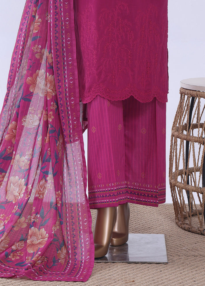 HZ Textiles RTW Embroidered Cross Hatch 3 Piece Suit HZ26PCL Sbe-3P-080 - Casual Collection