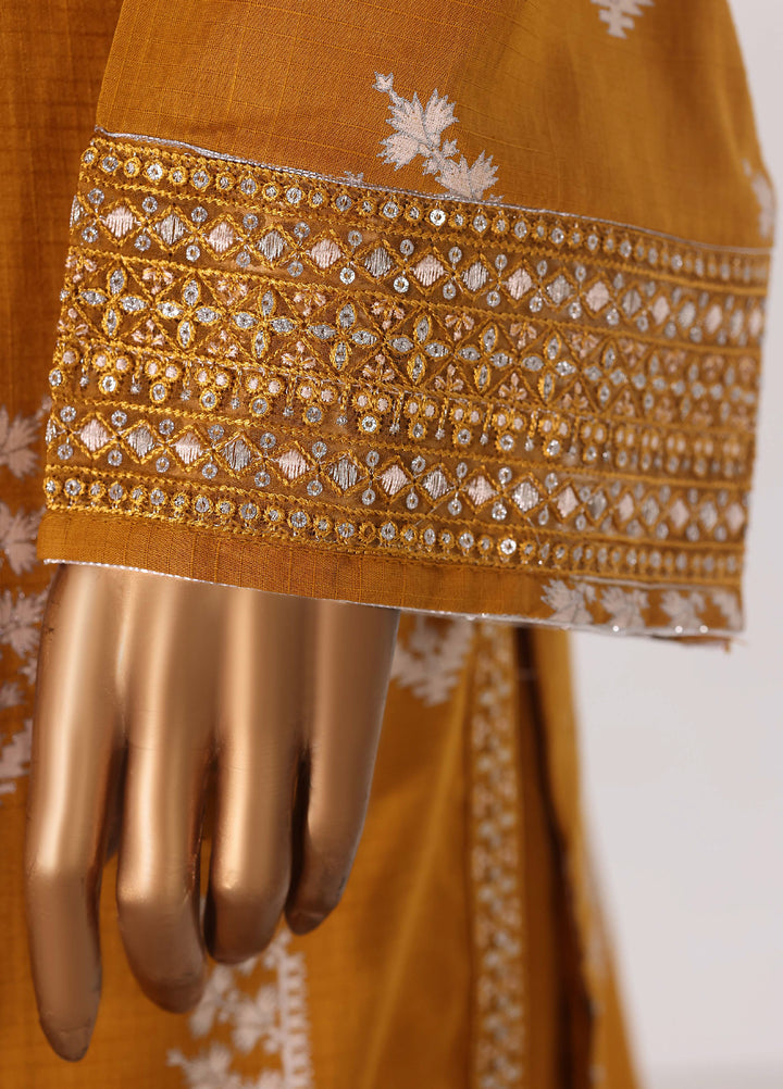 Block and Bloom by HZ Textiles RTW Embroidered Cotton 3 Piece Suit HZ26PCB SBE-001-3P - Casual Collection