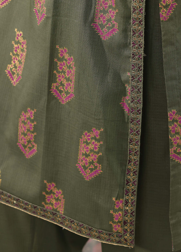 Block and Bloom by HZ Textiles RTW Embroidered Cotton 3 Piece Suit HZ26PCB SBE-003-3P - Casual Collection