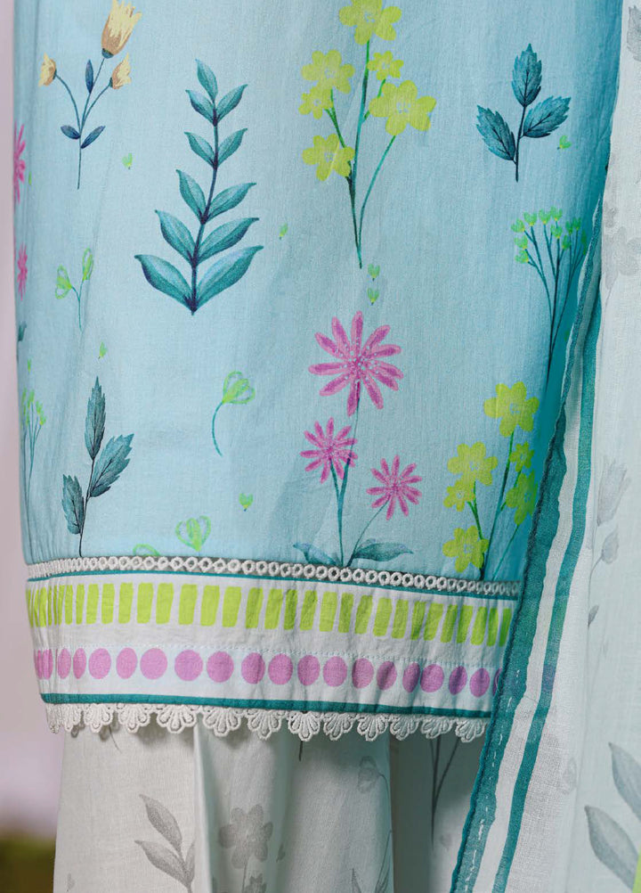 Daily Wear by HZ Textiles RTW Embroidered Lawn 3 Piece Suit HZ26PDW CPE-3P-050 - Casual Collection