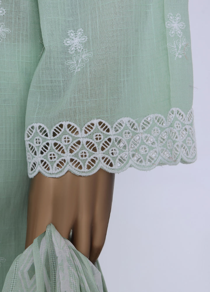 HZ Textiles RTW Embroidered Cross Hatch 3 Piece Suit HZ26PCL Sbe-3P-084 - Casual Collection