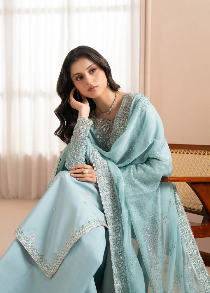 Deme by Xenia Formals Unstitched Embroidered Lawn 3 Piece Suit XE26UDF D-2 Evia - Festive Collection