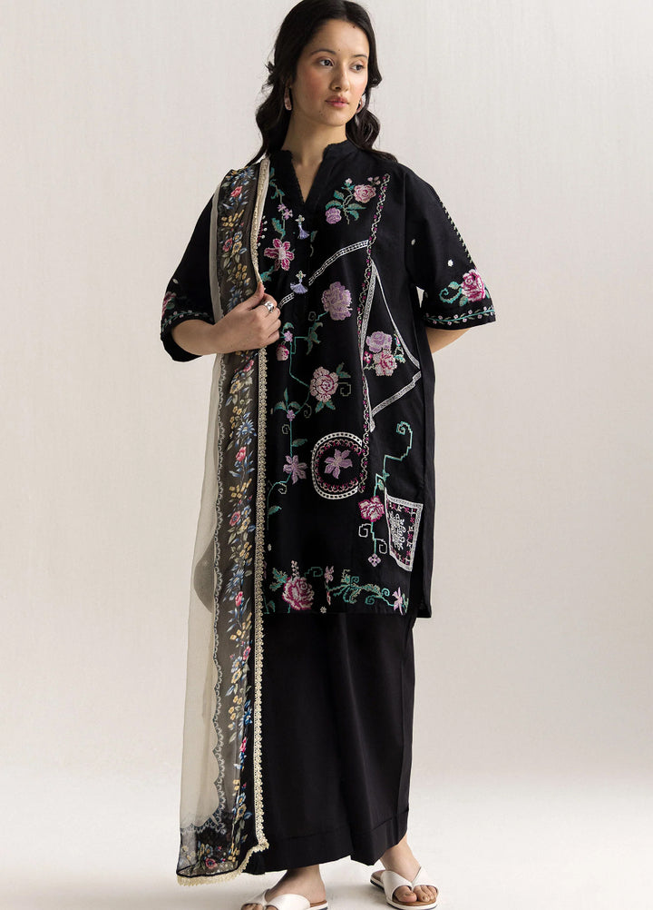Coco by Zara Shahjahan Unstitched Embroidered Lawn 3 Piece Suit CZS26UCLP INES-6A - Eid Collection