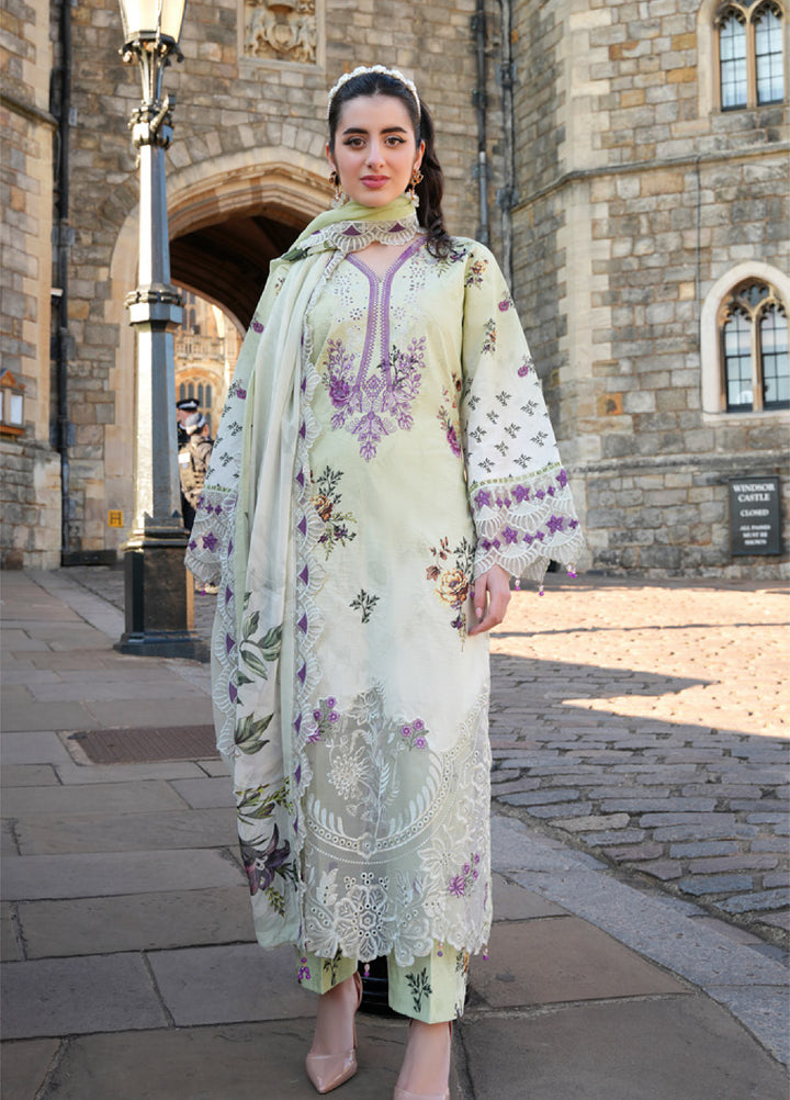 Al Zohaib Printkari Unstitched Embroidered Lawn 3 Piece Suit AZ26ULP 02 - Summer Collection