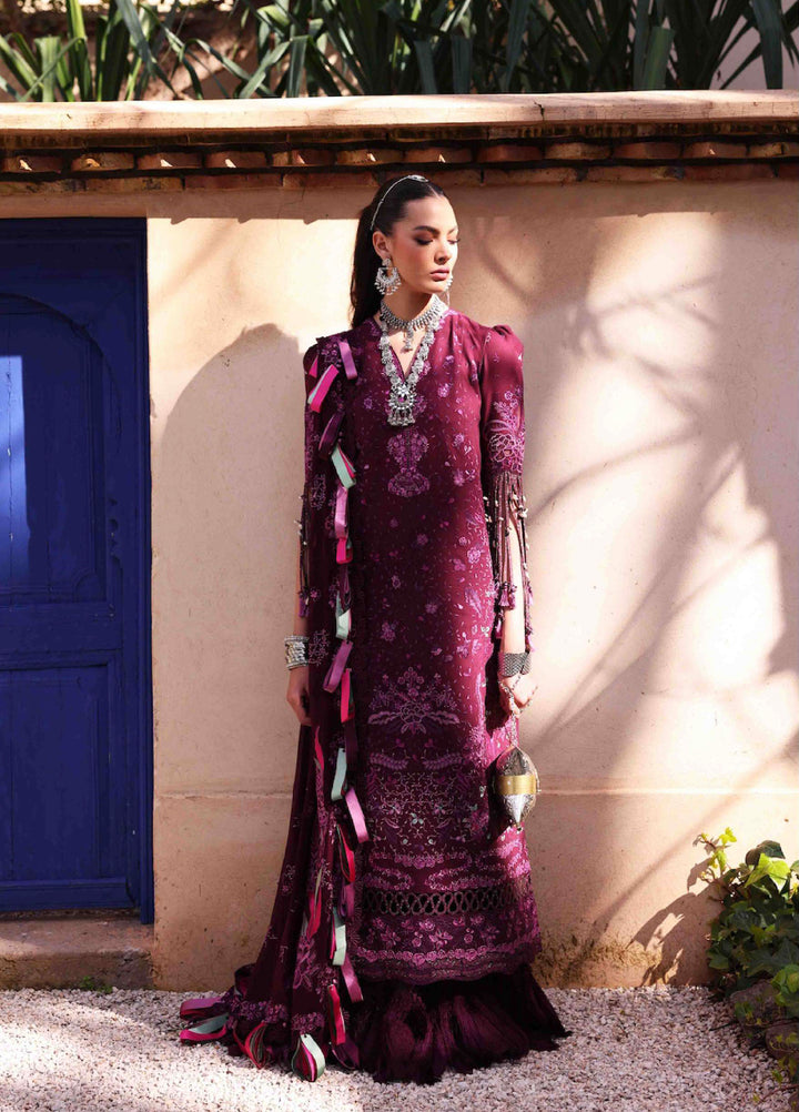 Reine by Republic Womenswear Unstitched Embroidered Luxury Lawn 3 Piece Suit RW26UTL D-06B - Eid Collection