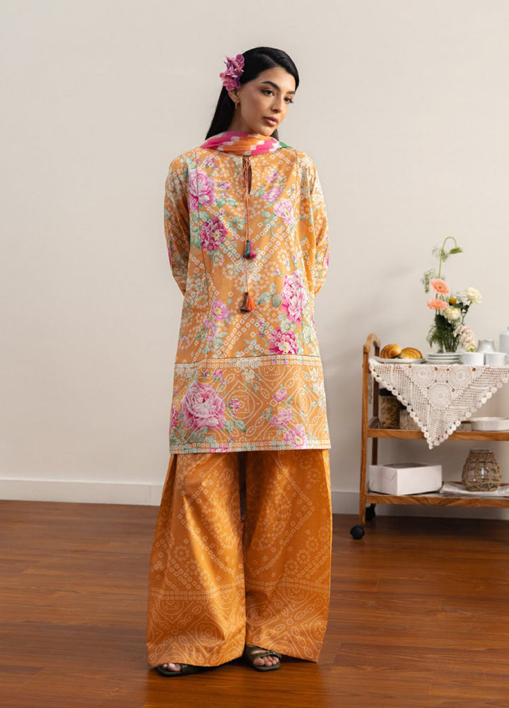 Coco by Zara Shahjahan Unstitched Printed Lawn 3 Piece Suit CZS26ULV KOHANA-4A - Summer Collection