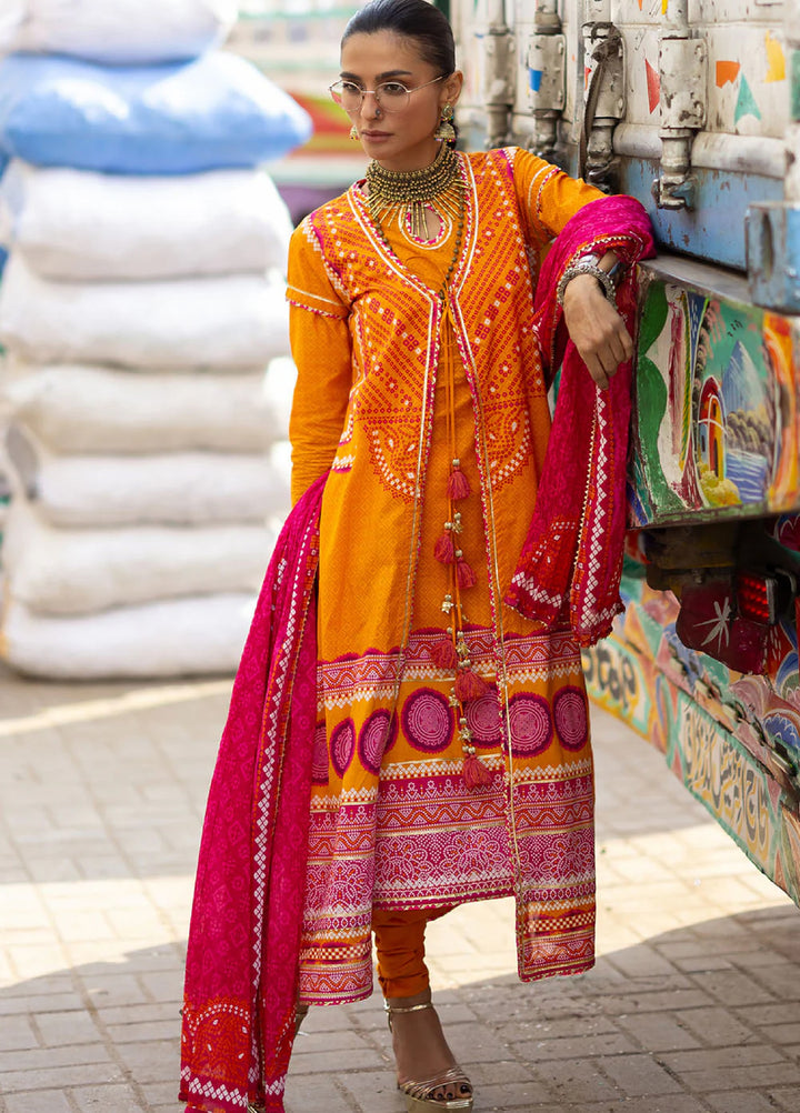 The Chunri by Gul Ahmed Unstitched Printed Lawn 3 Piece Suit GA26UTCL CL-62173 A - Summer Collection