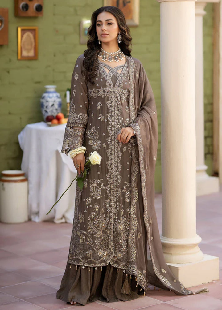 Sahellian by Meerak Women Pret Luxury Chiffon 4 Piece Gulrukh - Formals Collection