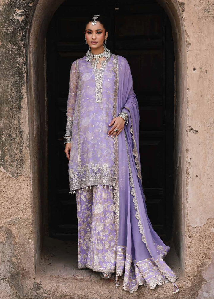 Vasal by Charizma Unstitched Embroidered Chiffon 3 Piece Suit CHR26UVC VSL6-11 - Festive Collection