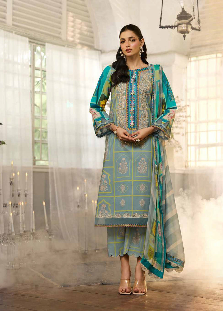 Sun Shine by Charizma Unstitched Embroidered Lawn 3 Piece Suit CHR26ULS CSN6-13 - Summer Collection