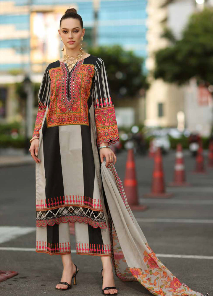 Aghaz e Nou by Charizma Unstitched Embroidered Lawn 3 Piece Suit CHR26UA AG6-06 - Summer Collection