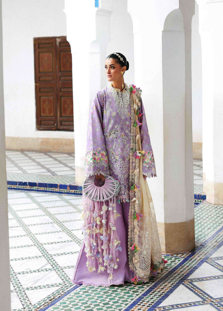 Reine by Republic Womenswear Unstitched Embroidered Luxury Lawn 3 Piece Suit RW26UTL D-05B - Eid Collection