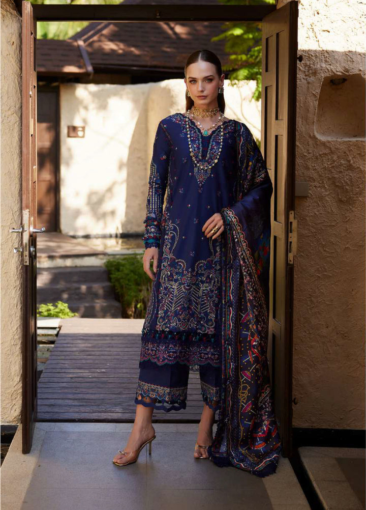 Ariya by Kanwal Malik Unstitched Embroidered Luxury Lawn 3 Piece Suit KM26UA D-4 MEHRIN - Summer Collection