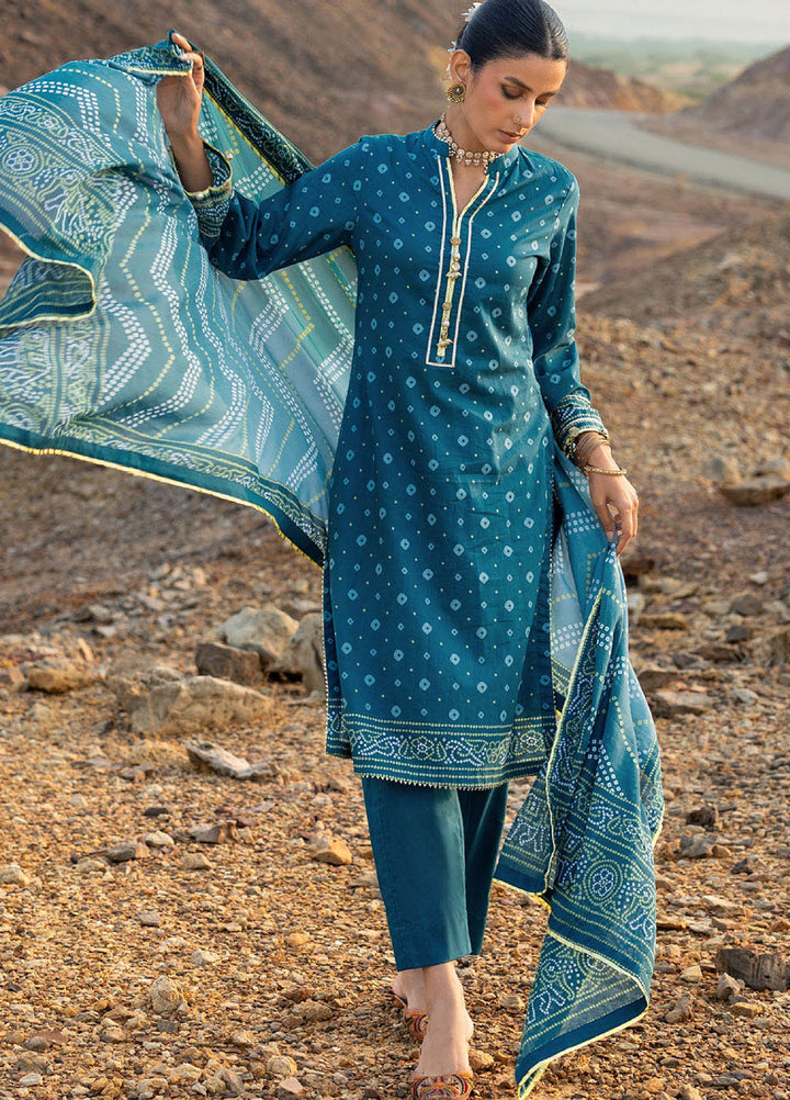The Chunri by Gul Ahmed Unstitched Printed Lawn 3 Piece Suit GA26UTCL CL-62031 B - Summer Collection
