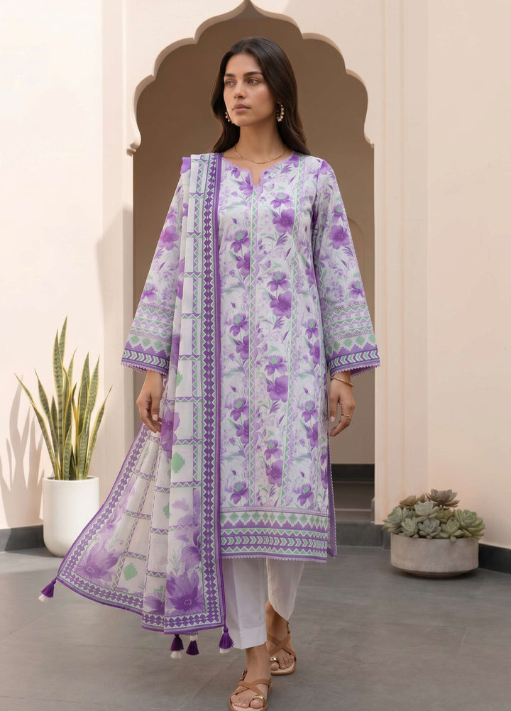 Zellbury Unstitched Printed Lawn 3 Piece Suit ZB26ULIV WUS26X38088 - Casual Collection