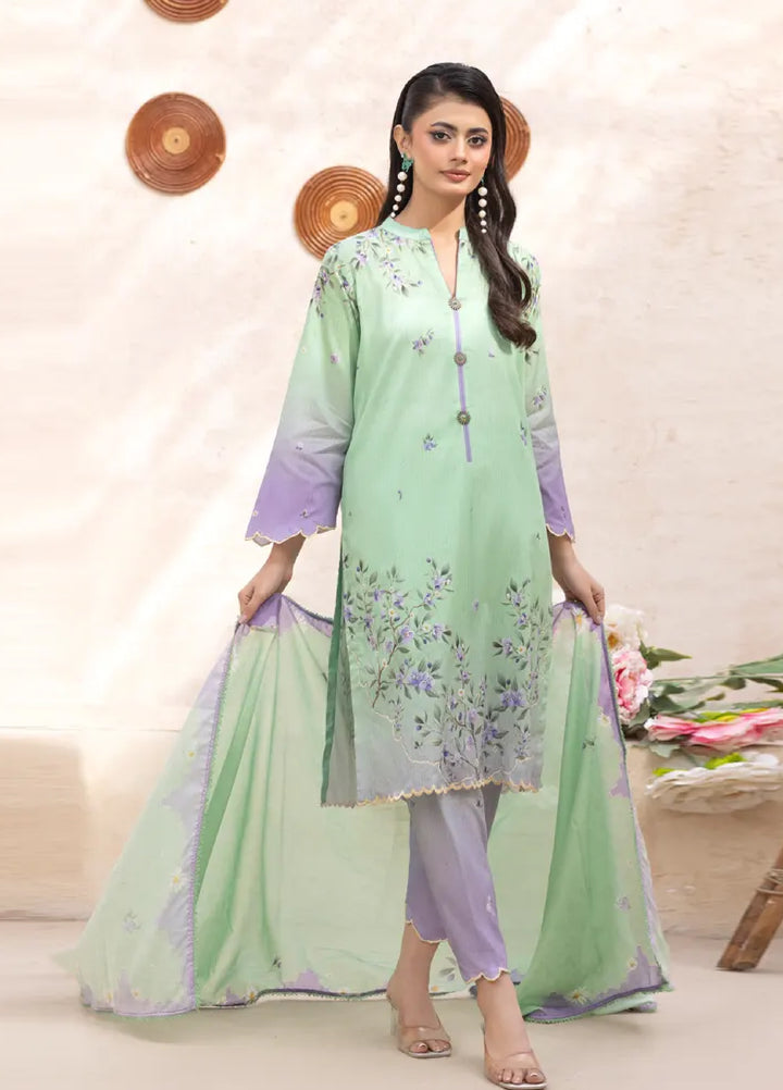 Cocoon by Regalia Textiles Unstitched Printed Lawn 3 Piece Suit RG26UCL D-3 - Summer Collection