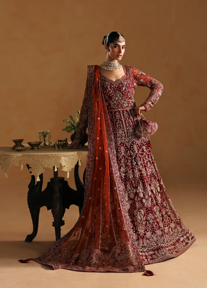 Gulaal Unstitched Embroidered Organza Suits 3 Piece GL25UW JAHARI-WU-10 - Wedding Collection