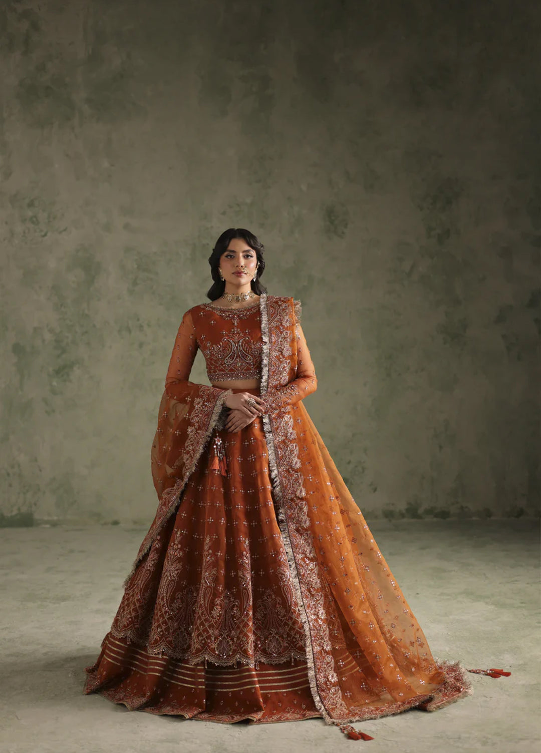 Latest Bridal Mehndi Dresses Collection 2026 | Sanaulla Store Latest Bridal Mehndi Dresses Collection 2026 | Sanaulla Store