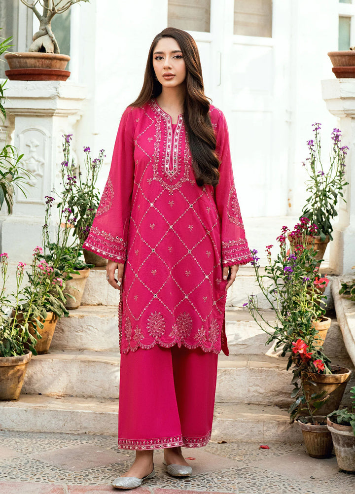 Lamhay by Dhanak Pret Swiss Voile 3 Piece DHN26PSV DC-2585 - Summer Collection