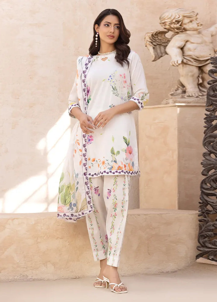 Cocoon by Regalia Textiles Unstitched Printed Lawn 3 Piece Suit RG26UCL D-2 - Summer Collection