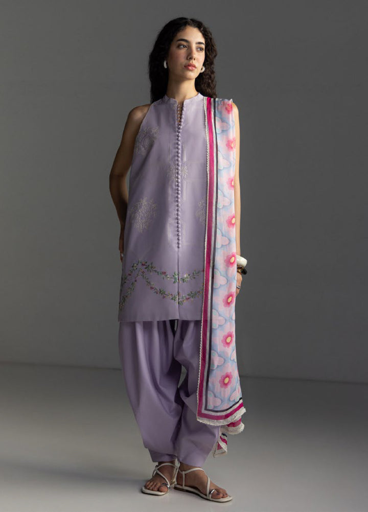 Coco by Zara Shahjahan Unstitched Embroidered Lawn 3 Piece Suit CZS26UL RIVAE-1A - Summer Collection