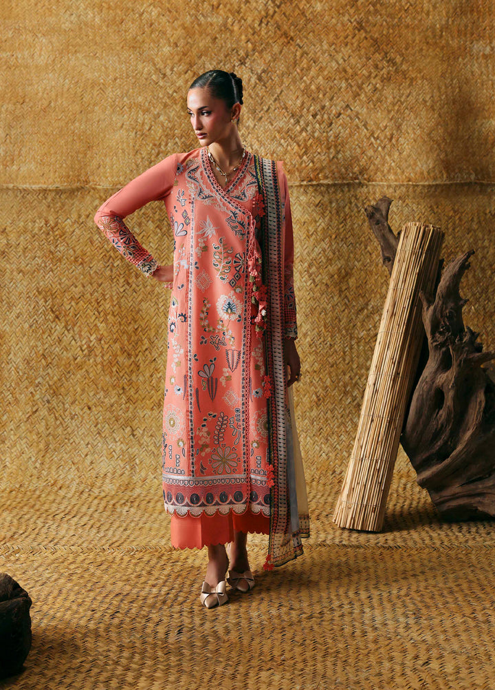 Sable Vogue Unstitched Embroidered Lawn 3 Piece Suit SV26ULL SL-03-26-V2 - Festive Collection