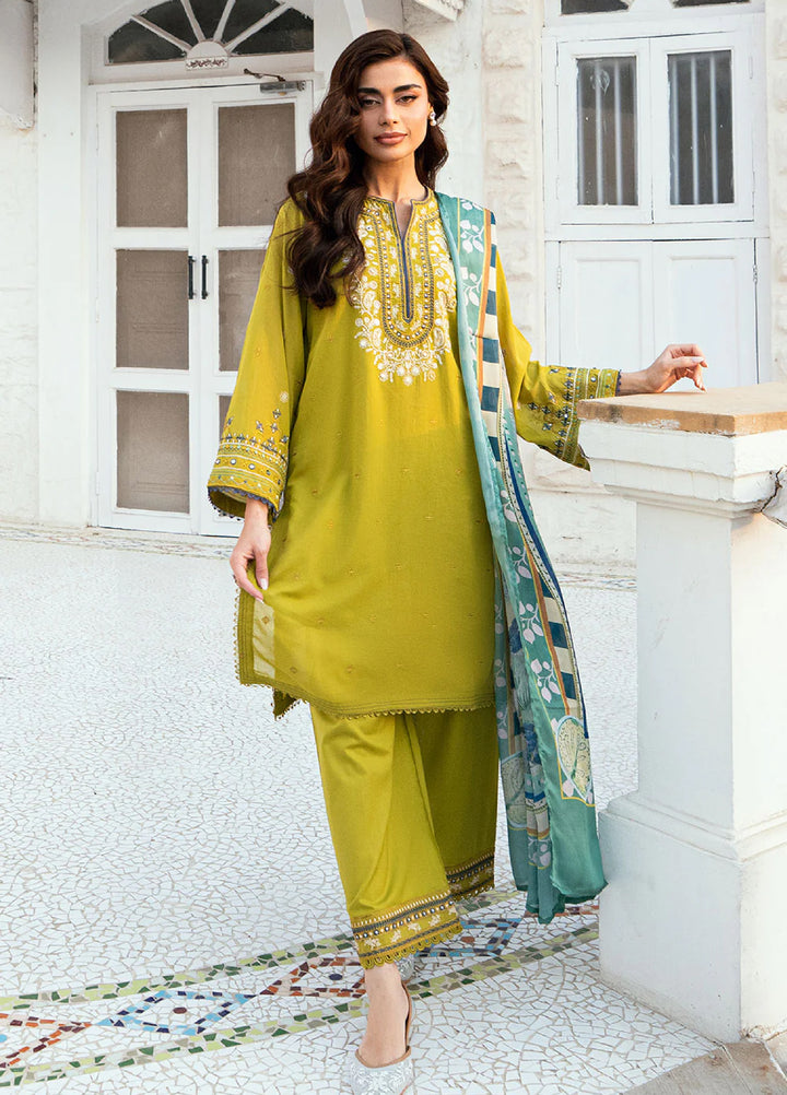 Lamhay by Dhanak Pret Swiss Voile 3 Piece DHN26PSV DC-2583 - Summer Collection